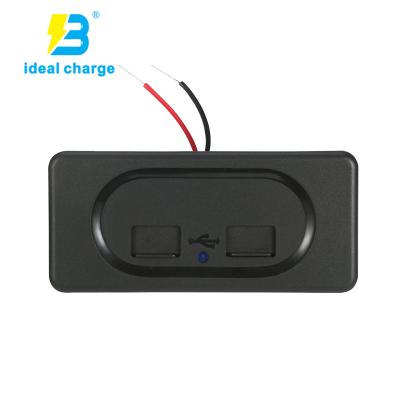 China Charge for mobile phone car electronics 3.1a usb socket usb bus built-in usb cargador 12v 24v for sale