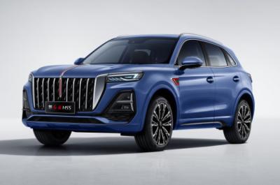 China Blue Hongqi Sports Utility Vehicle 185kw 5 Seater Gasoline Hongqi Suv for sale