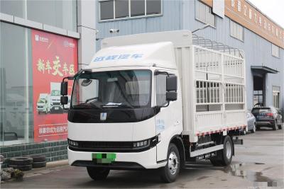 China Witte Geely All Electric Box Truck Electric 26 voet Box Truck Te koop