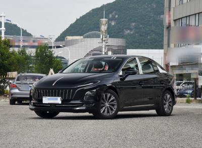 China Hongqi Elektrofahrzeug 140 kW 5 Sitzplätze Elektrofahrzeug Frontrad Antrieb Schwarz zu verkaufen