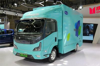 China Qingling EVM600 Elektrische vrachtwagens Blauwe volledig elektrische vrachtwagen Te koop