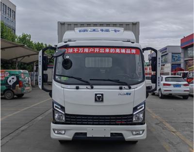 China Hybride elektrische vrachtwagen 4x2 Ev vrachtwagen Automatische transmissie Te koop