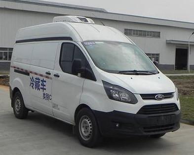 Κίνα Λευκό Ford Transit φορτηγό φορτηγό ψυγείο φορτηγό βενζίνη 4 × 2 προς πώληση