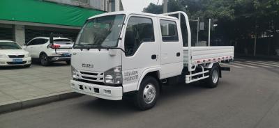 China Isuzu Doppelreihe 5-Sitzer Lastwagen 2WD hinteren Antrieb 4 × 2 Diesel-Handgetriebe zu verkaufen