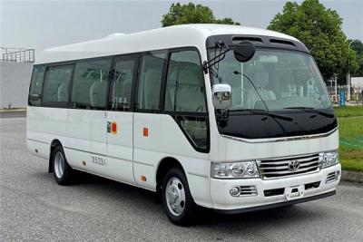 Κίνα Το Toyota Coaster 17 θέσεων τουριστικό λεωφορείο επαγγελματική υποδοχή λεωφορείο βενζίνης πίσω κίνηση 4×2 χειροκίνητο κιβώτιο ταχυτήτων προς πώληση