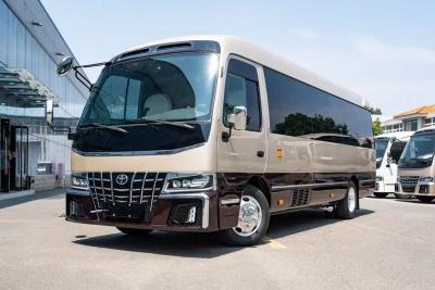 China Toyota Coaster 12-Sitzer Touristenbus Geschäftsbus Rezeption Bus Benzin Hinterantrieb 4×2 Manuelle Getriebe zu verkaufen