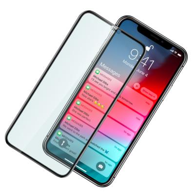 China Bubble Free Cellphone Cell Phone Tempered Glass Screen Protector For iPhone 11 X XR XS Max Plus Screen Protector for sale