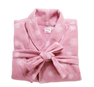 China Super soft QUICK DRY 100% polyester lapel bathrobe fabric for batheobe cover for sale