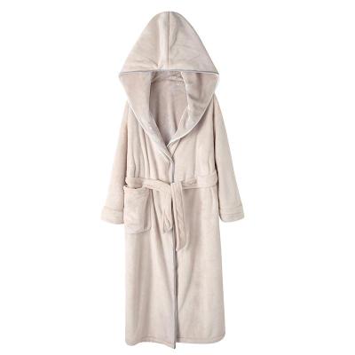 China Wholesale Sublimation Embossed Bathrobe Single Dye QUICK DRY Knit Microfiber Towel Bathrobe With Hood for sale