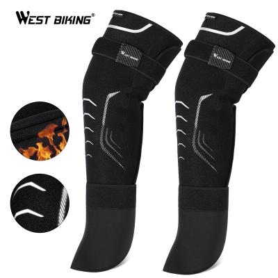 China Breathable Adjustable Elasticity Winter Leg Warmers 3M Thinsulate Super Warm WESTERN CYCLING Motor Cycling Increasing Ski Snow Kneepads Windproof Sport Climbing Knee Protection for sale