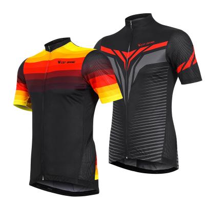 China Breathable WEST CYCLING Custom Made Unisex Shorts Sleeves Tank Top Wear Suit Bicycle Cyling Cycling Tank Top Quick Dry Cycling Set for sale