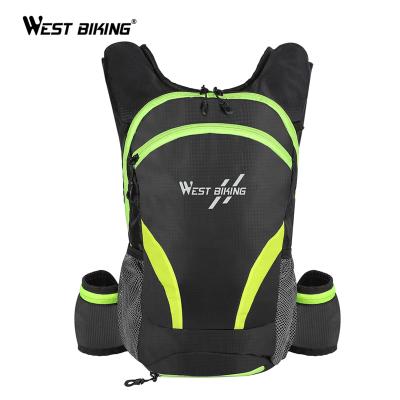 China Camping Recycling Travel Hiking Climbing WEST BIKING Foldable Colorful Waterproof Backpack Riding Protable Outdoor Travel Bicycle Trail Bike Uisex Mountain Backpack for sale