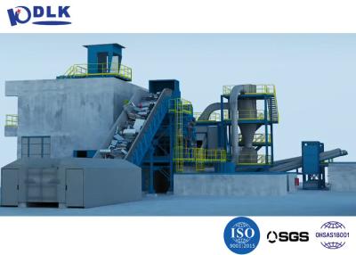 China Scrap Steel Shredder Machine Line Car Body Mixed Separator High Efficiency for sale