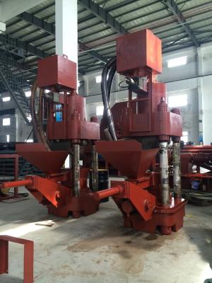 China Scrap Iron Metal Briquetting Press / Briquette Machine Compress 1750*1200*3850 Mm for sale