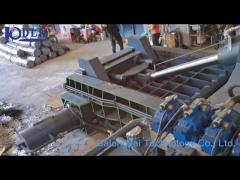 Hydraulic Metal Scrap Baling Press Baler Machine For Scrap Metal Recycling Plant