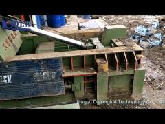 Hydraulic Metal Steel Scrap Baler Machine (Side Push Out)