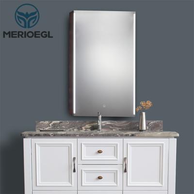 China OEM Eco - Friendly Electronic Wash Basin Light Bathroom Cabinet Home Center for sale