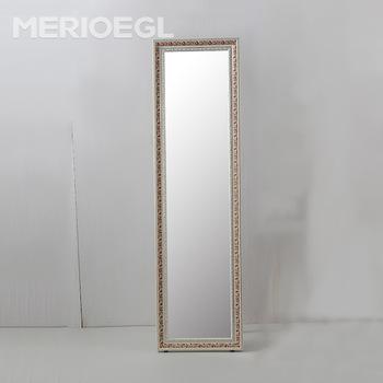 China Bathroom Bedroom Mirrored Floor Standing Mirror Stand Large For Full Floor Dressing Mirror for sale