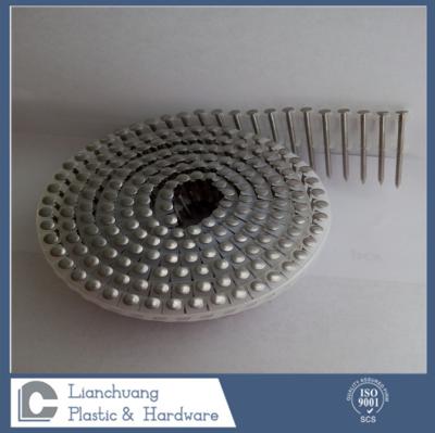 China Ring Shank 15 Grad-Plastik sortiert nagelt 2,3 X 50MM den Edelstahl SUS316 zu verkaufen