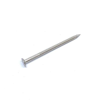 Chine clous en bois de jambe d'acier inoxydable Ring Shank Nails Annular Groove de 60x3.15MM à vendre