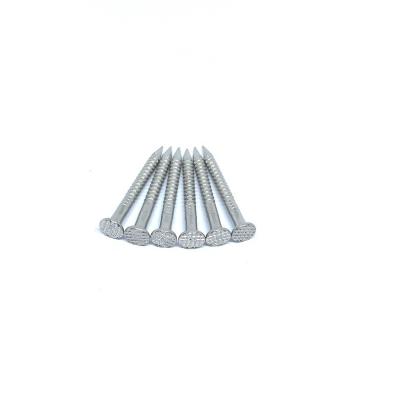 China A2 Geruite Vlakke Hoofdspijkers 50MM X 2,8 van Ring Shank Stainless Steel Nails Te koop