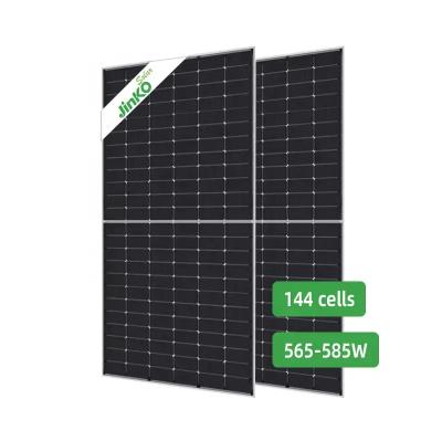 China Keda High Power Jinko Solar Panels 570w Half Mono Modules JKM560-580N-72HL4-BDV-F4-EN 182mmx182mm Bifacial Cells for sale