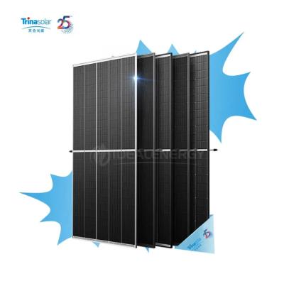 China good price540w 550w 560w solar panel cell 210mmx210mm Trina TSM-DE19 half monocrystalline solar module keda for sale