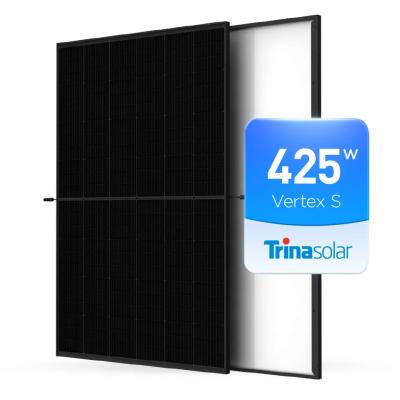 China keda Brand Trina Solar Panel 400w 425w PV Module Tsm-de09r.08 In Single Current Perc Solar Cell 210mmx182mm for sale