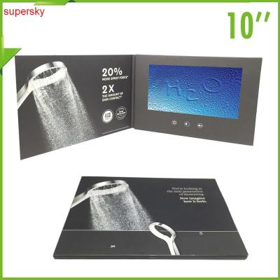 China Company intruction lcd video Brochure Custom handmade LCD Video Card for sale