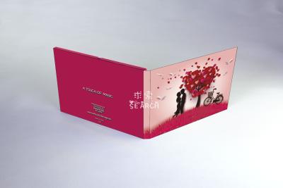 Chine Invitations visuelles fantastiques superbes de mariage de HD mini pour la promotion/affaires/événement à vendre