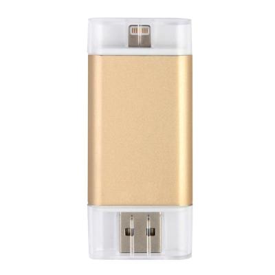 China 16Gb 32gb Otg 3 en 1 dispositivo de la impulsión de memoria Flash del Usb para Iphone y Android Smartphone en venta