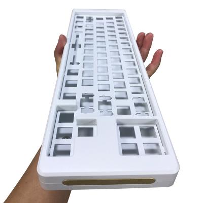 China High End Machining Machinery Parts OEM CNC Part CNC Machining Custom Keyboard Case for sale