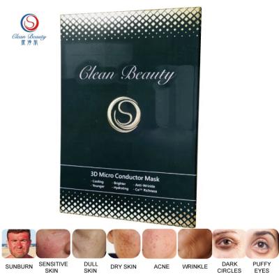 China Moisturizer Private Label Organic Herbal Medical Sheet V Wrinkle Lift Beauty Face Mask Anti Whiten for sale