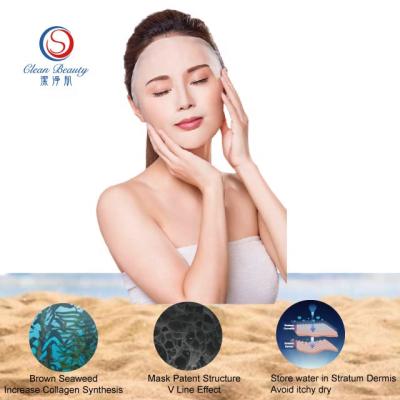 China Anti-Wrinkle Beauty 100% Clean Plant Extract 24 Hours Moisturizing Face Mask for sale