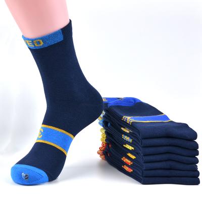 China Wholesale 2021 Breathable In Stock High Quality Colorful Black White Funny Pack For Men 7 Days A Week Set Socks for sale