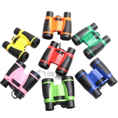 China Outdoor ABS Kids Binoculars Toy Binocular 5X30 ABS PMMA Lens Colors More For Bird Watching Increasing Birthday Gifts Customized for sale