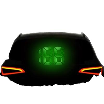 China High Chip Dashboard Speedometer Rear Multi-Scenario Rear Window Tachometer End Collision Precise Intelligent Auto Tach Prevention Tachometer for sale