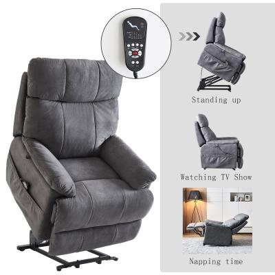 China Power recliner recliner comfortbale adjustable electric reclining reclining sofa (Other) padded backrest power recliner for sale