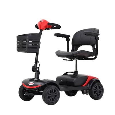 China Unisex Sturdy Mobility Scooter High Efficient 4 Wheels Electric Mobility Scooter Set Compactable Scooters for sale