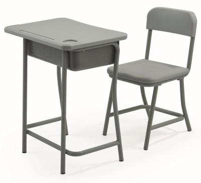 China Modern Simple School Furniture School Desk And Adjustable Chair School Desk And Chair for sale