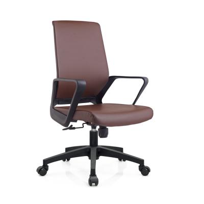 China (Size) Guibin manufacturer competitive price adjustable brown office boss chair for sale