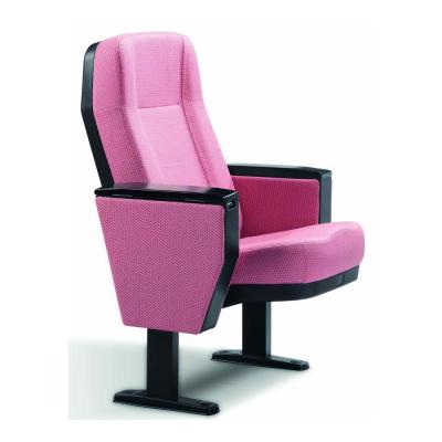 China Modern Low Cost Lecture Hall Pink Auditorium Chair for sale