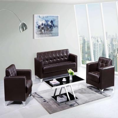 China Italy Modular Style PU Leather Office Sofa for sale