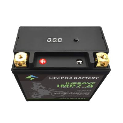 China China wholesale maintenance free lifepo4 battery 12V4AH motorcycle battery 135x75x134mm for sale