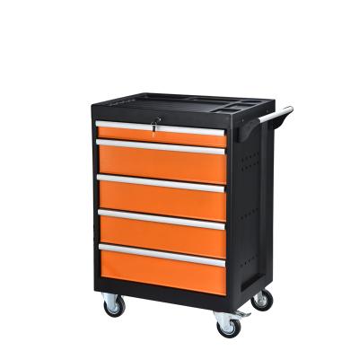 China OEM 5 Drawer Rolling Tool Box Storage Garage Equipment Luxury Steel Cabinet Chest Home JS-6005 5 Years, 1 YEAR Accept OEM/ODM CN; ZHE for sale