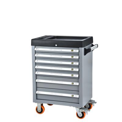 China Rolling 7-Drawer Tool Chest Deluxe Removable Tool Storage Cabinet with Sliding Drawers, Locked Locking System Tool Box for sale