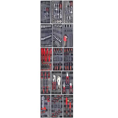 China Deluxe 196pcs DIY Tools Tool Kit with All CRV Suits Hardware with Plastic Tray for sale