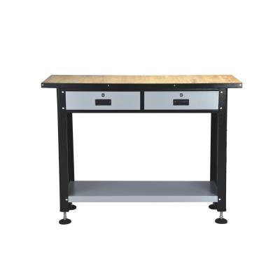 China Garage Shop Tools Height Adjustable Heavy Duty Workbench Steel Frame Garage Stable With Drawers for sale