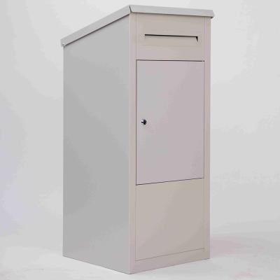 China Wall mounted delivery box for porch with lockable safe storage compartment to keep packages safe for sale