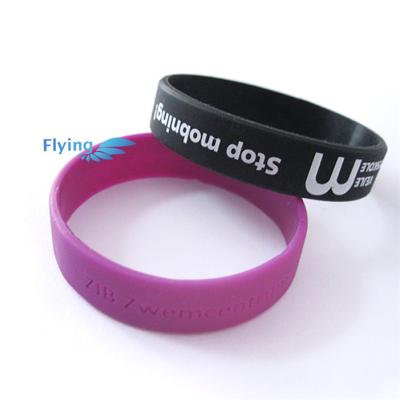 China 2021 festival wholesale gift decorative custom silicone wristbands/elastic wristband band/for kids for sale